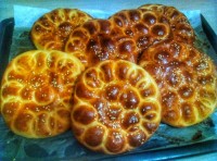 نان روغنی مغزدار (ایشلی کوکه تبریز)