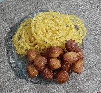 زولبیا و بامیه خودم پز