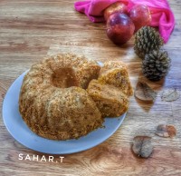 کیک سیب و دارچین