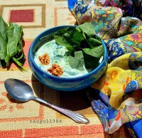 بورانی (اسفناج و ماست)❤⚘