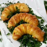 پیراشکی مرغ وقارچ