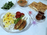 افطاری روز دوم ماه مبارک رمضان
