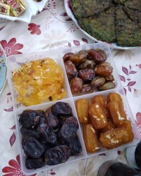 افطار روز دوم ماه مبارک رمضان