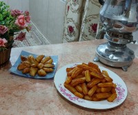 بامیه عسلی وقطاب