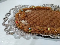 حلوای سه آرد (دخترعمه پز)، دسر گبوله ترکی