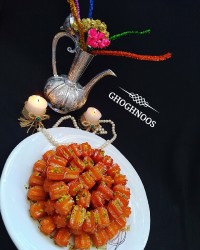 بامیه زعفرونی تردوخوشمزه ورق بزنید بافتش محشرره