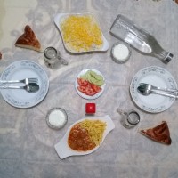 سحری من و دخترم روز چهارم رمضان ۱۴۰۰