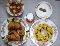 سلام به دوستان عزیز طاعاتتون قبول زرشک پلو با مرغ