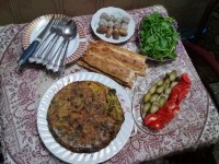 افطار روز پنجم ماه رمضان