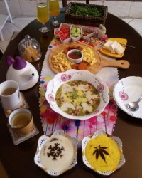 تزیین سفره افطاری