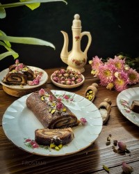 رولت حلوا خرمایی