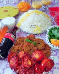 سفرهٔ افطاری شب ششم ماه مبارک رمضان