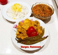 سوپ و جوجه بخارپز کاملا رژیمی