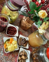 ترشی گل کلم مخلوط