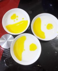 نشاسته گندم با شیر