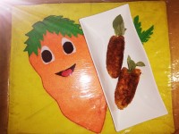 دلمه هویج سوخاری