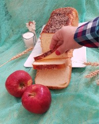 نان تست کره ای (با تخم مرغ) عکس به سبک سحر ?