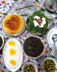 فسنجون سحری شب هشتم ماه رمضان