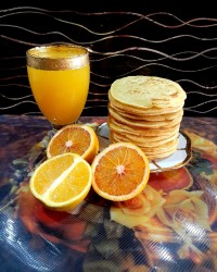 پنکیک آب پرتغال