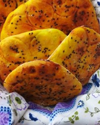 نان روغنی مغزدار (ایشلی کوکه تبریز)