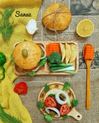 نون و همبرگر خونگی