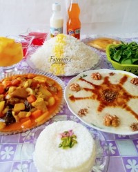 سفره افطاری شب یازدهم ماه مبارک رمضان