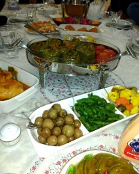 دلمه/مرغ/ژله طالبی