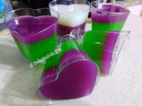 ژله مات، دو رنگ