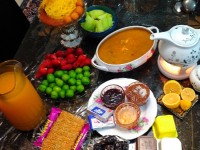 افطاری ساده (سوپ جو)