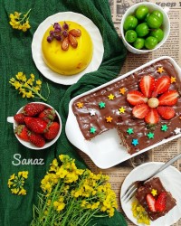 دسر پان اسپانیا دنت زعفرونی