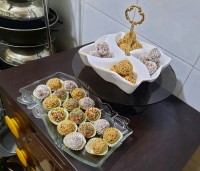 توپک خرمایی مغزدار ورق بزن نازنین