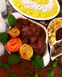 خورش مرغ ترش
