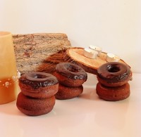 دونات شکلاتی در فر