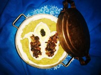 آش کشک و بادمجان خراسان