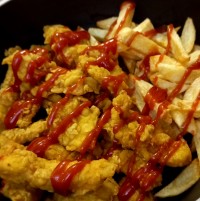 فیله ی مرغ پولکی