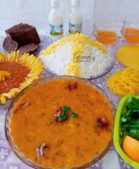 سفرهٔ افطاری شب سیزدهم ماه مبارک رمضان