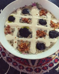 آش جو افطار