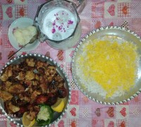 جوجه با روغن حیوانی خانگی