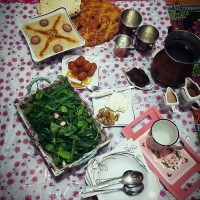 سفره افطاری ماه رمضان