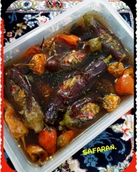 ترشی بادمجان شکم پر??