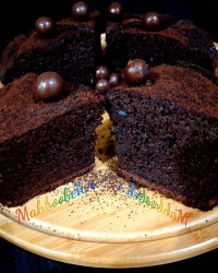 کیک کاکائویی تلخ