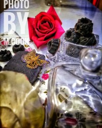 شکلات تلخ خانگی