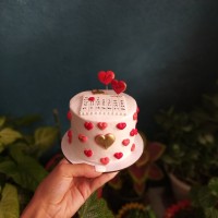 مینی کیک عاشقانه ♥️