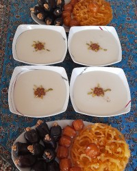 تدارکات من برای افطار