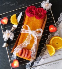 کیک خیس پرتقالی