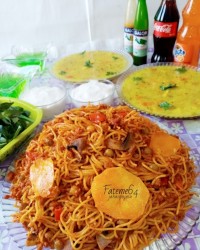 سفره افطاری شب هفدهم ماه مبارک رمضان