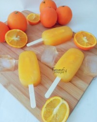 بستنی یخی پرتقالی