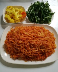 اسپاگتی ویژه باعطرآویشن