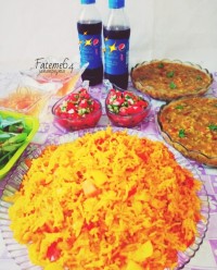 سفره افطاری شب هجدهم ماه مبارک رمضان