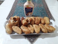 پیراشکی گوشت و سبزیجات